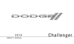 2019 Dodge Challenger Bedienungsanleitung