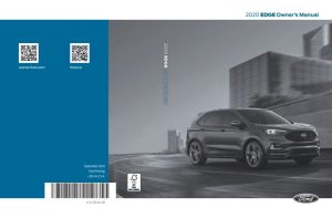 2020 Ford Edge Bedienungsanleitung