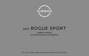 2022 Nissan Rogue Sport Bedienungsanleitung