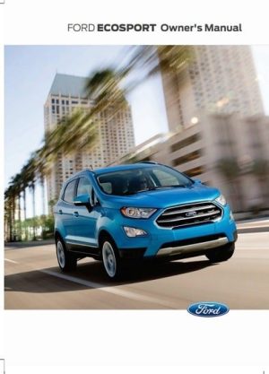 2023 Ford EcoSport Bedienungsanleitung