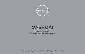 2023 Nissan Qashqai Bedienungsanleitung